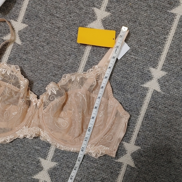 NUDE lace unlined bra size 44D - Picture 8 of 8
